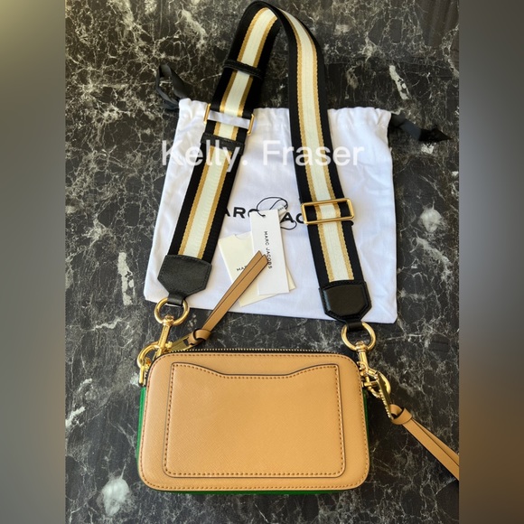 Marc Jacobs The Mixed Media Snapshot Crossbody Bag - Picture 10 of 10